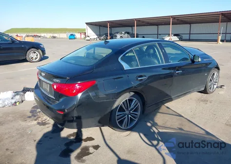 2014 Infiniti Q50 Sport из США, поврежденный, VIN JN1BV7AR5EM685373